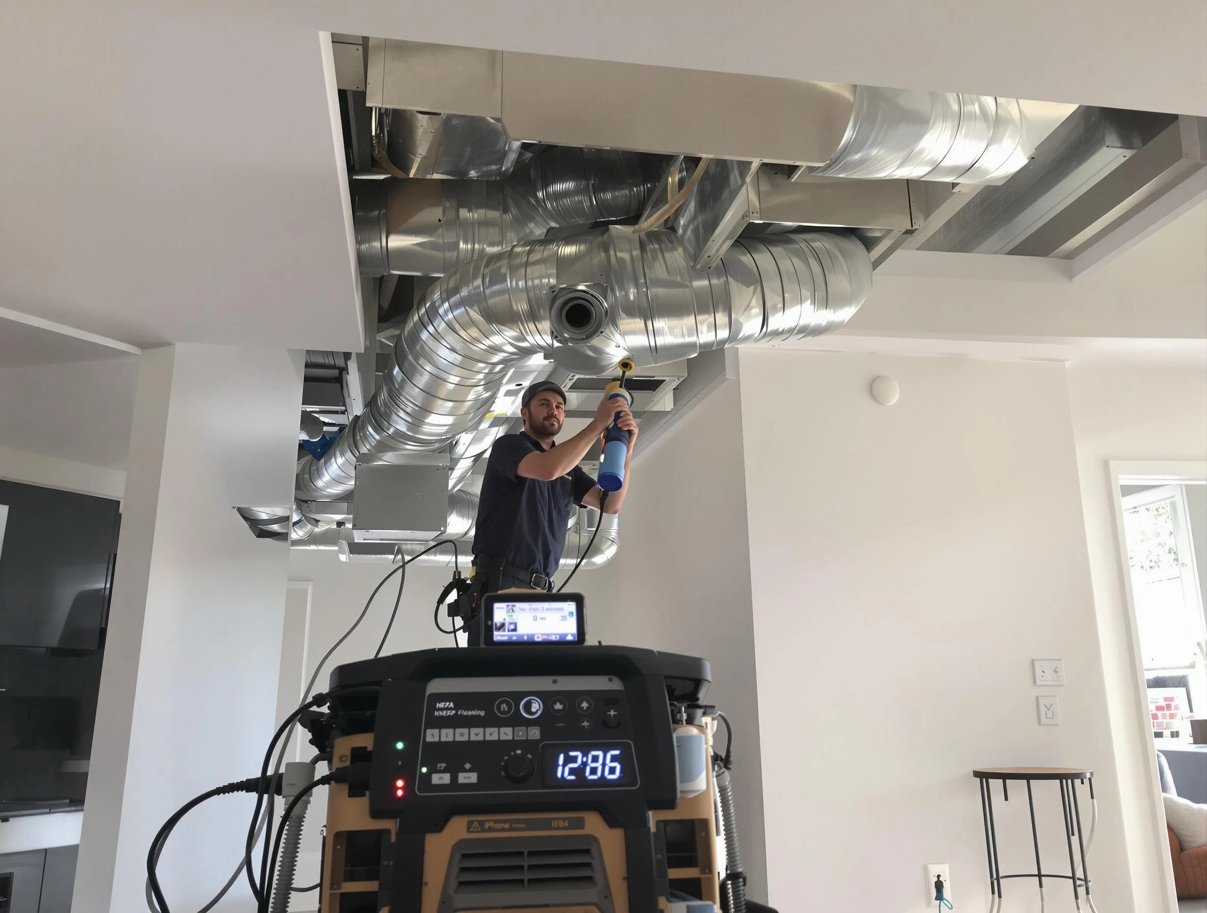 Advanced pure air duct cleaning by Peachtree City Air Duct Cleaning in Peachtree City
