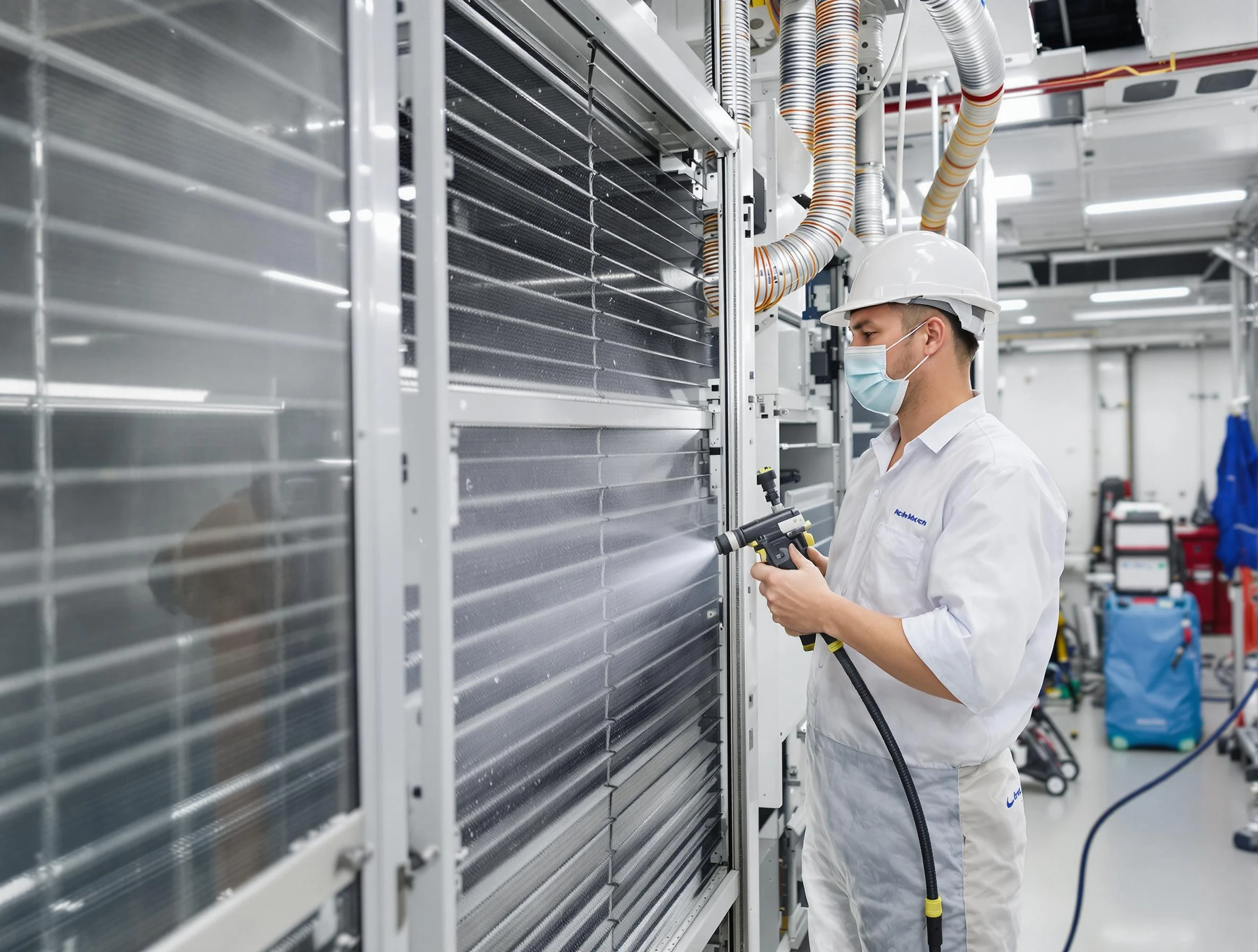 Professional AC coil cleaning by Peachtree City Air Duct Cleaning in Peachtree City