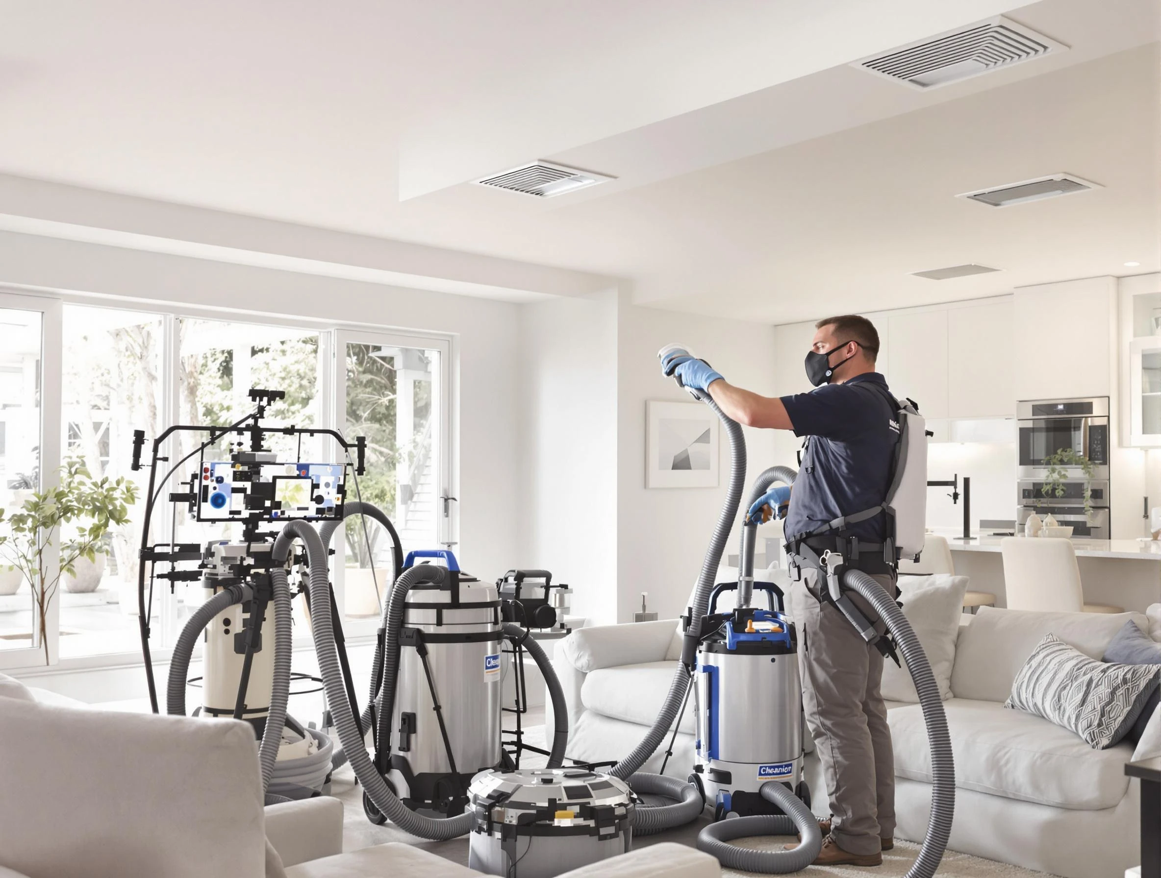 Professional AC duct cleaning by Peachtree City Air Duct Cleaning in Peachtree City