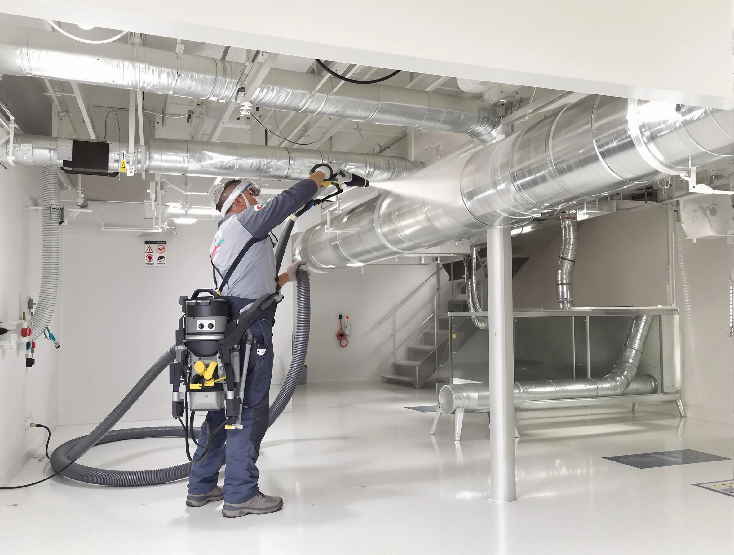 Professional central duct cleaning by Peachtree City Air Duct Cleaning in Peachtree City