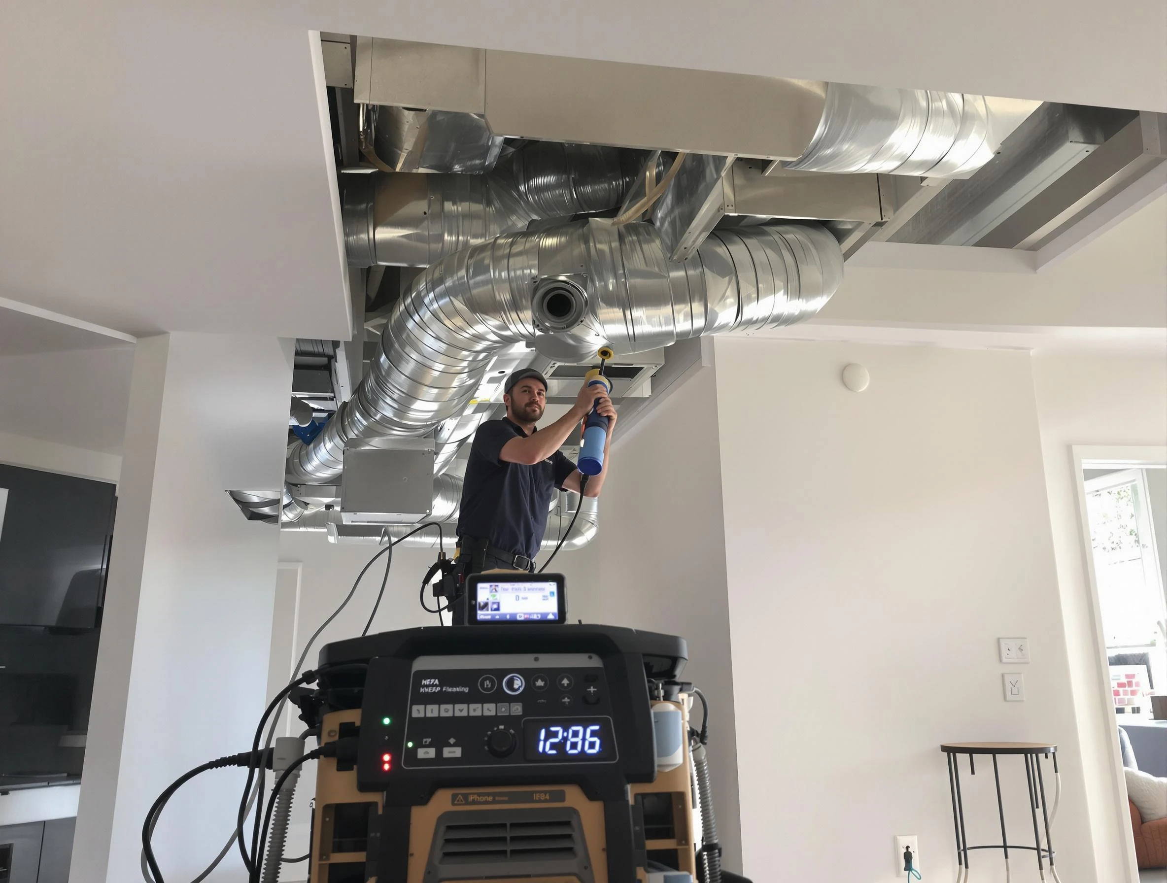 Advanced pure air duct cleaning by Peachtree City Air Duct Cleaning in Peachtree City